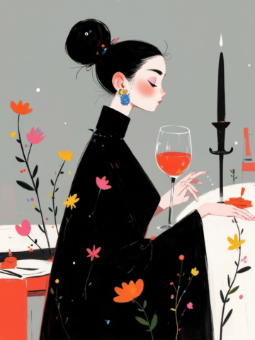 Inspirasi Gaya Monochrome