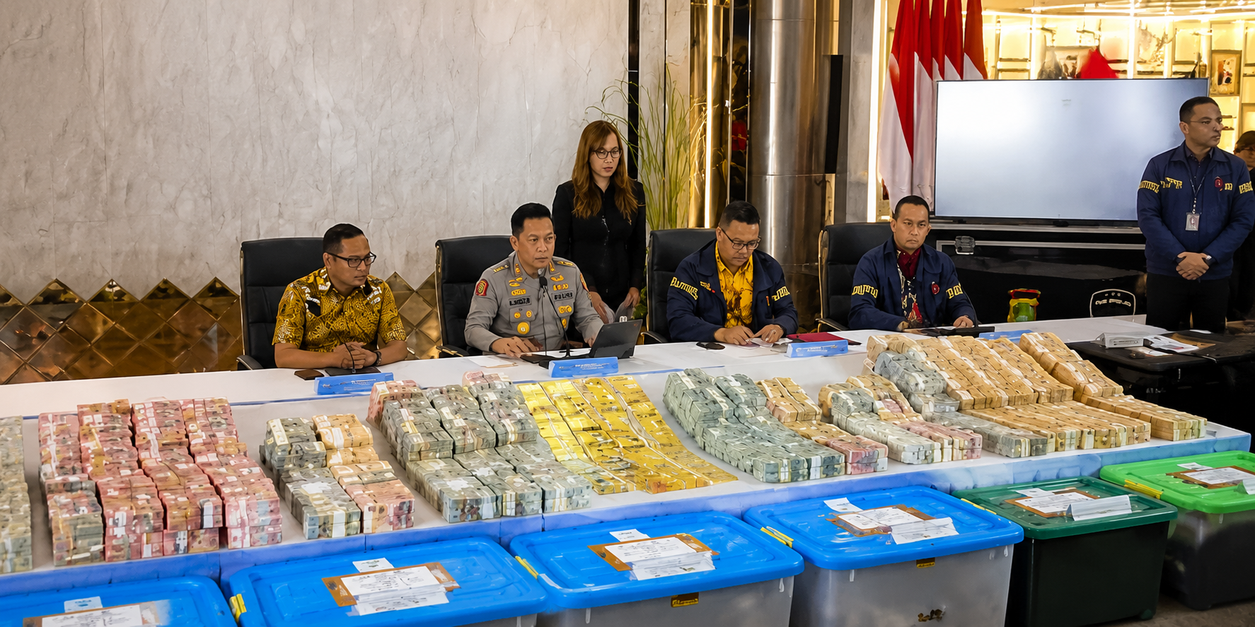 Polisi Resmi Serahkan Barbut Mega Korupsi Eks Jampidsus